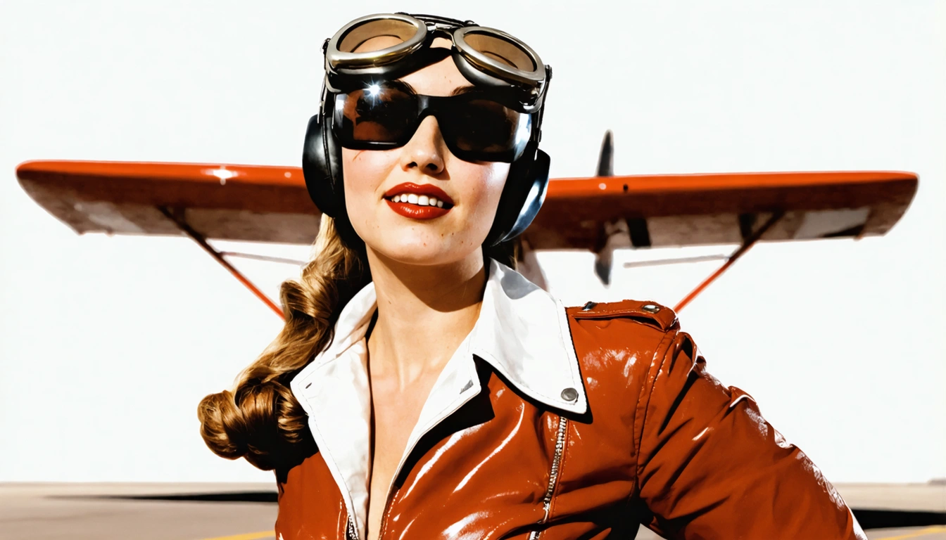 aviator Pin Up